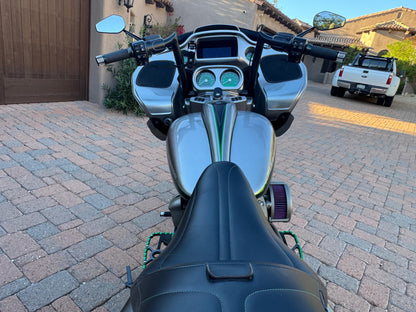 "Mean Green Machine" 2020 Yaffe Full Custom SRT Road Glide