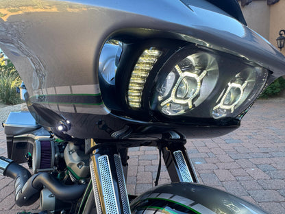 "Mean Green Machine" 2020 Yaffe Full Custom SRT Road Glide