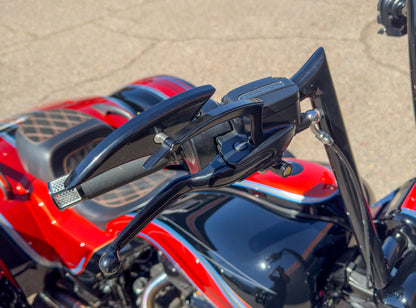 Harley-Davidson / Paul Yaffe 2022 Full Custom Freewheeler with Bagger Nation SRT Wide Performance Tire Kit & Matching Bushtec Trailer