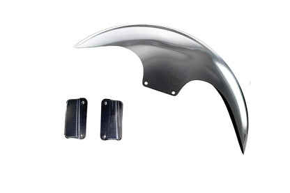 REAL STEEL FRONT FENDERS FOR 2018-PRESENT M8 "FL" SOFTAILS® (Includes fork adaptors!)