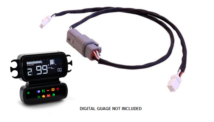 M8 SOFTAIL® EXTENDED DIGITAL INSTRUMENT HARNESS FOR ALL M8 SOFTAIL® MODELS