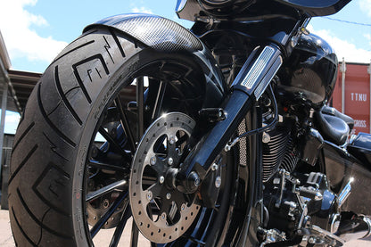 REAL STEEL PHATTY 20" SRT FRONT FENDER KIT FOR *06-13 TOURING & 14-PRESENT RUSHMORE TOURING MODELS