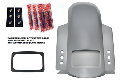 SHORT SPORT "SS" REAR FENDER FOR 2023L CVO & 2024L FACTORY BAGS