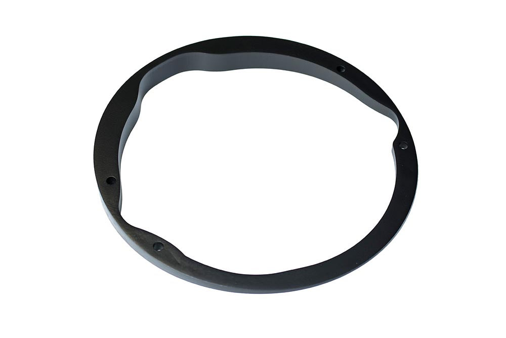 HEADLIGHT ANGLE CORRECTION RING FOR BATWING FAIRING RAKE APPLICATIONS