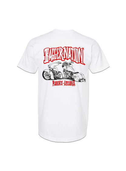 Bagger Nation Twin Bike T-Shirt
