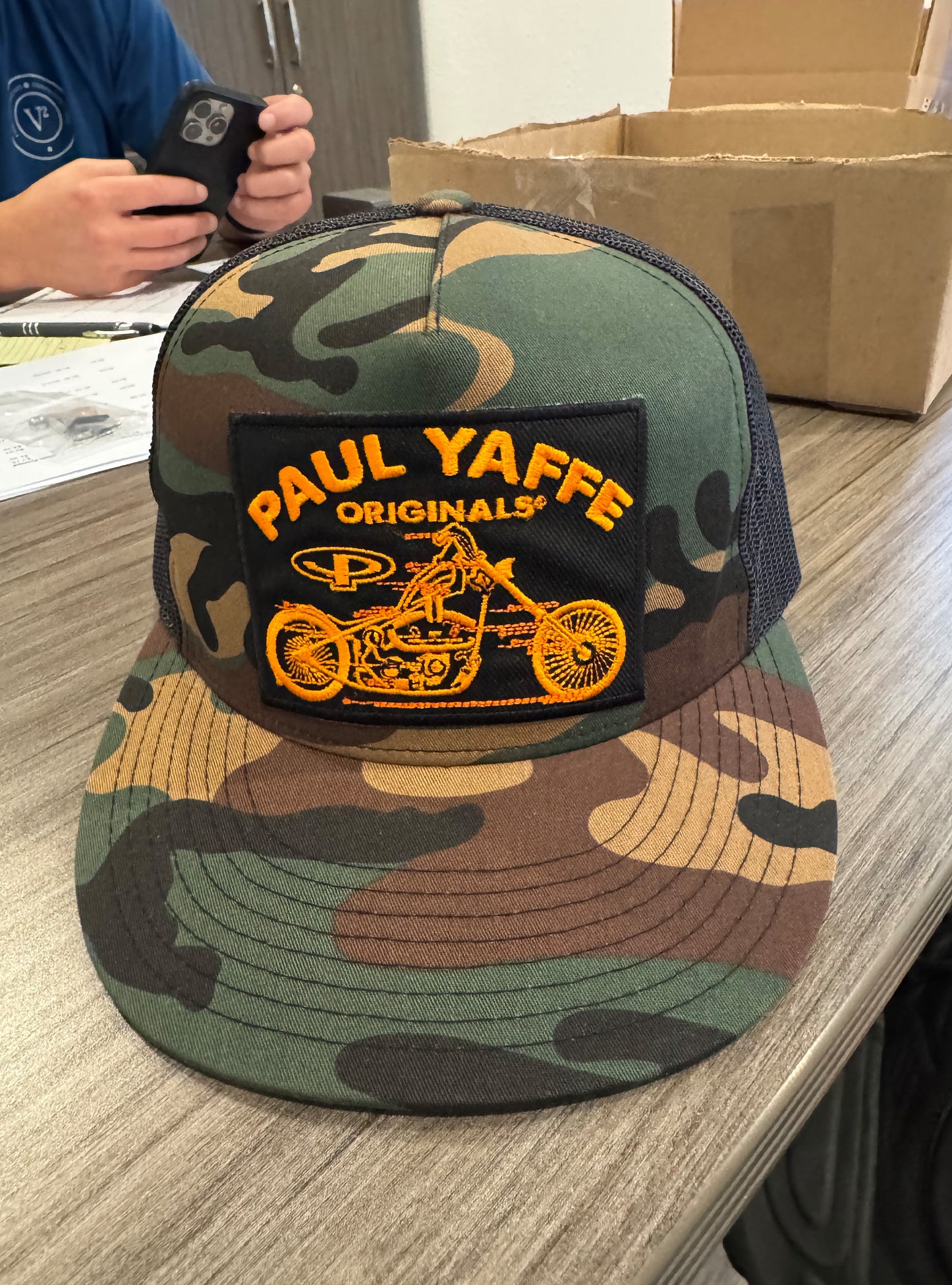 Paul Yaffe Originals Patch Hat