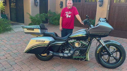 "Mean Green Machine" 2020 Yaffe Full Custom SRT Road Glide